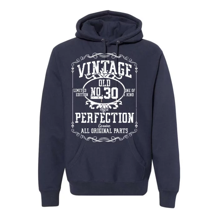 30th Birthday Genuine All Original Parts Premium Hoodie