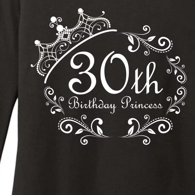 30th Birthday Princess Womens CVC Long Sleeve Shirt