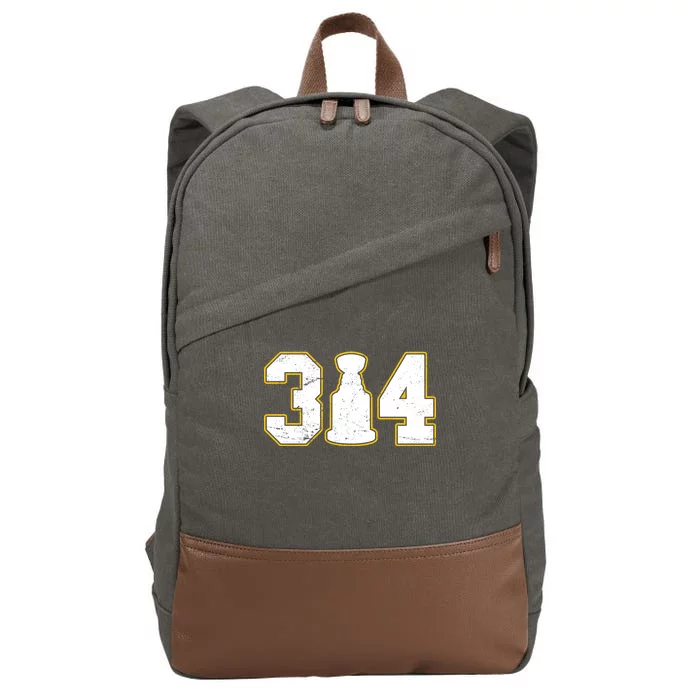 314 Hockey St. Louis Champions Cotton Canvas Backpack