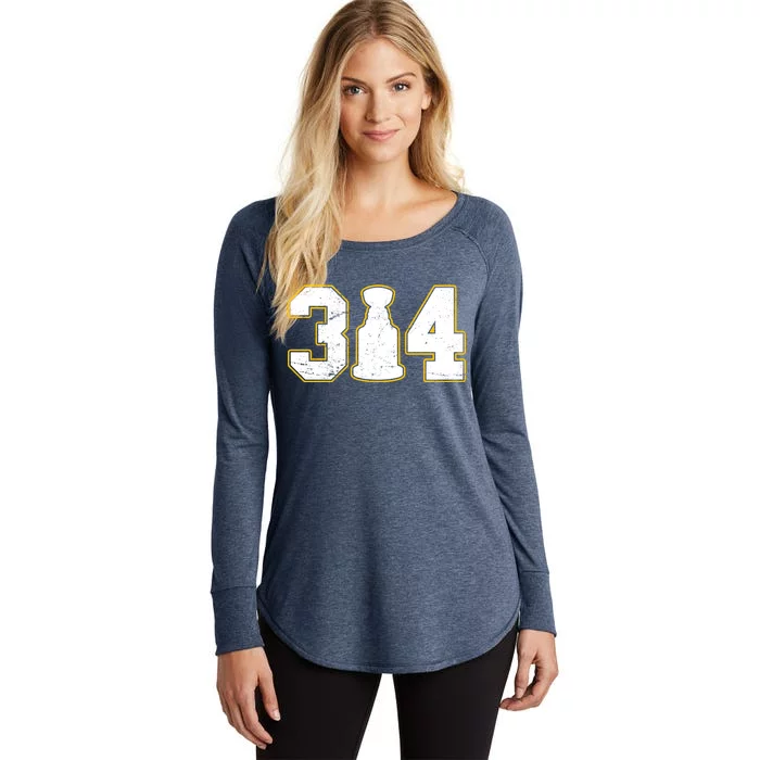 314 Hockey St. Louis Champions Women's Perfect Tri Tunic Long Sleeve Shirt