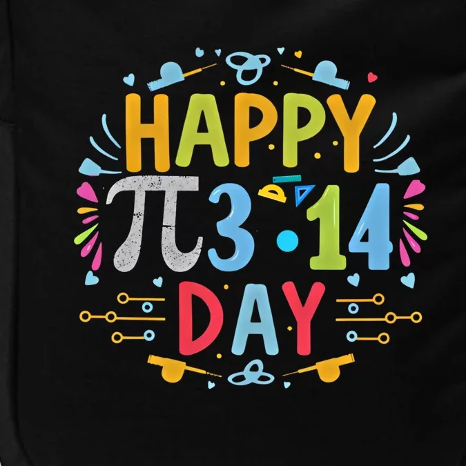 3 14 Pi Day Pie Day Pi Symbol For Math Lovers And Gift Impact Tech Backpack