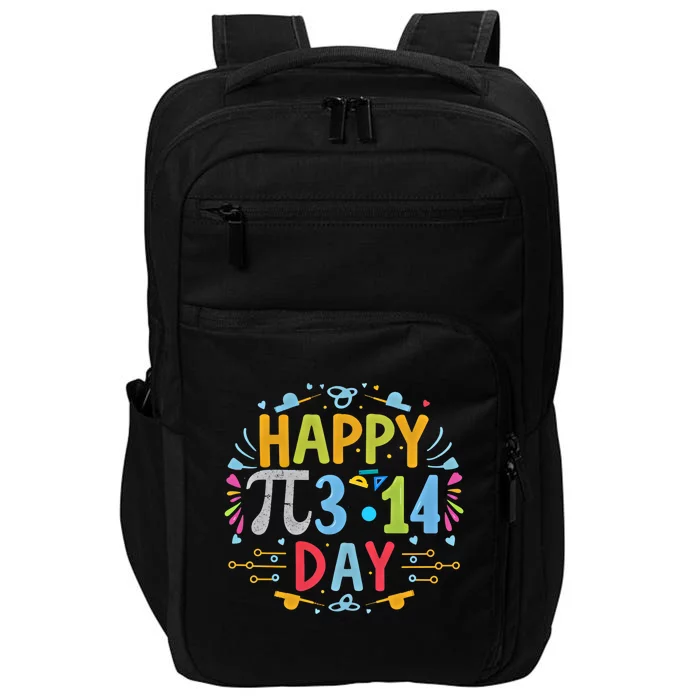 3 14 Pi Day Pie Day Pi Symbol For Math Lovers And Gift Impact Tech Backpack