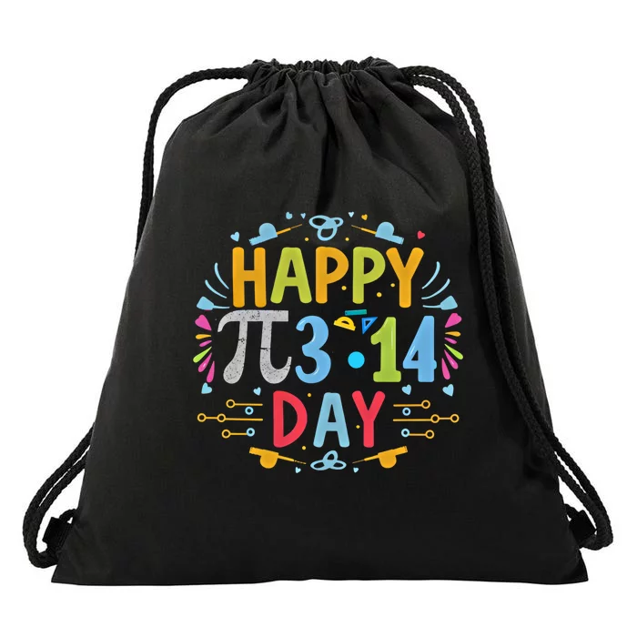 3 14 Pi Day Pie Day Pi Symbol For Math Lovers And Gift Drawstring Bag