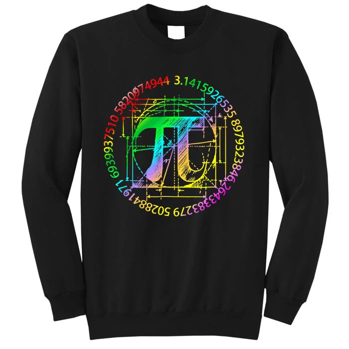 3 14 Pi Math Teacher Happy Pi Day Gift Sweatshirt