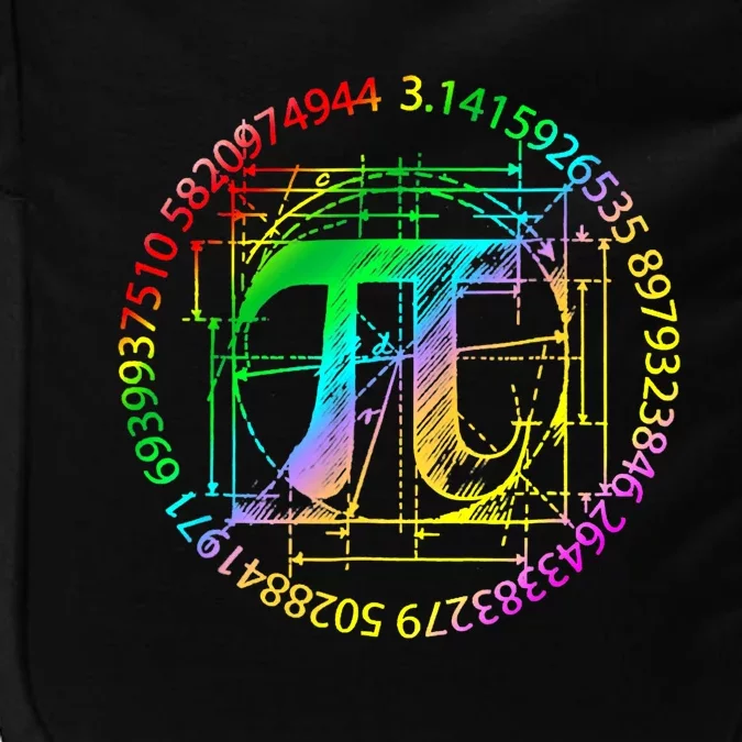 3 14 Pi Math Teacher Happy Pi Day Gift Impact Tech Backpack