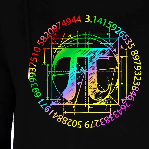 3 14 Pi Math Teacher Happy Pi Day Gift Womens Funnel Neck Pullover Hood