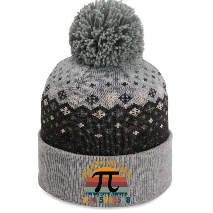 3 14 Pi Math Teacher Happy Pi Day Cool Gift The Baniff Cuffed Pom Beanie