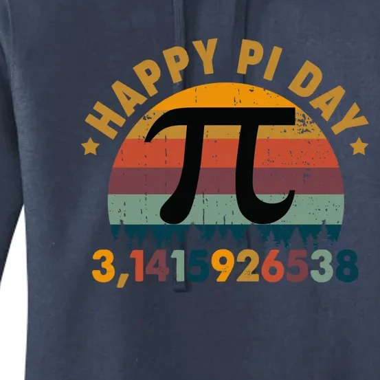 3 14 Pi Math Teacher Happy Pi Day Cool Gift Women's Pullover Hoodie