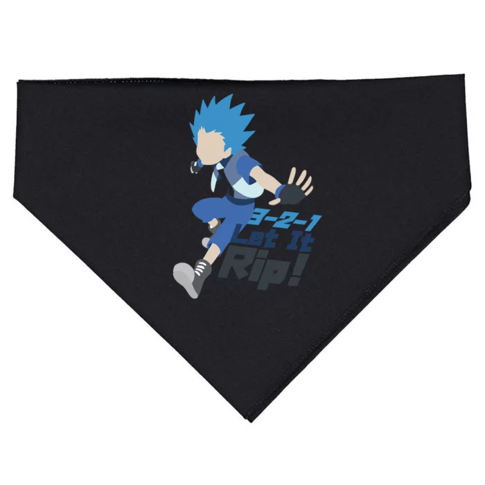 321 Let It Rip Anime USA-Made Doggie Bandana