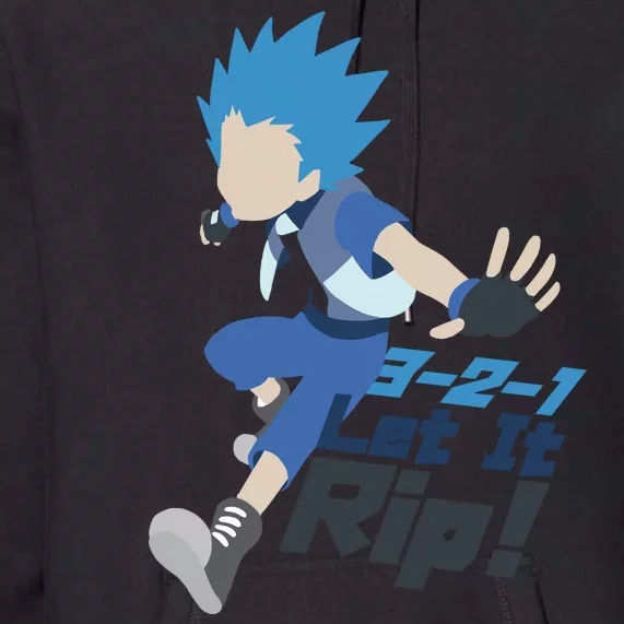 321 Let It Rip Anime Premium Hoodie