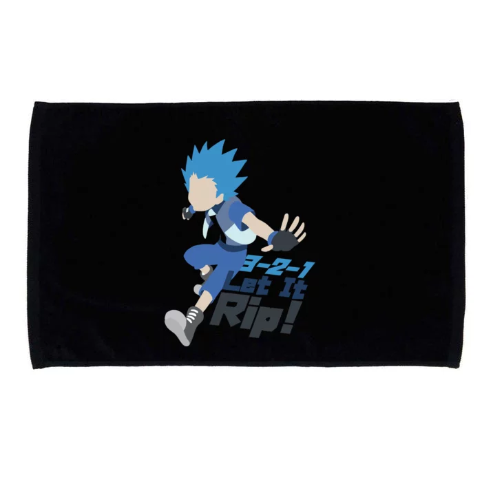 321 Let It Rip Anime Microfiber Hand Towel