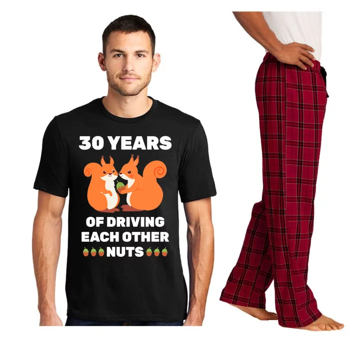 30th 30-Year Pearl Wedding Anniversary Funny Couple Him Her Pajama Set