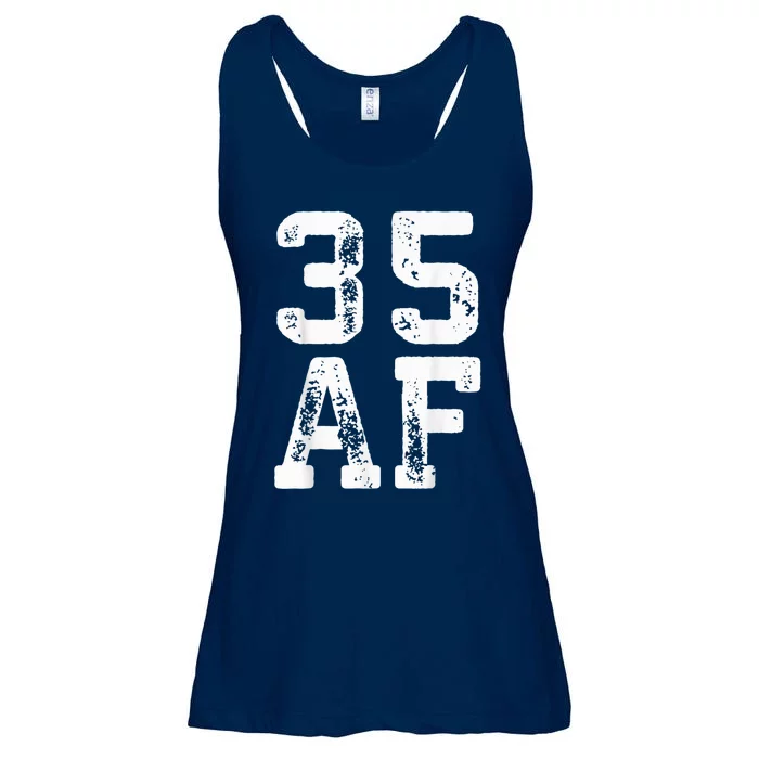 35 AF 35th Birthday Shirt shirt Ladies Essential Flowy Tank