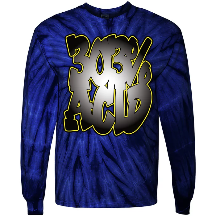 303% Acid House | Acid Techno Tie-Dye Long Sleeve Shirt