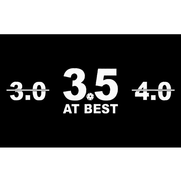 3.5 At Best Pickleball Bumper Sticker