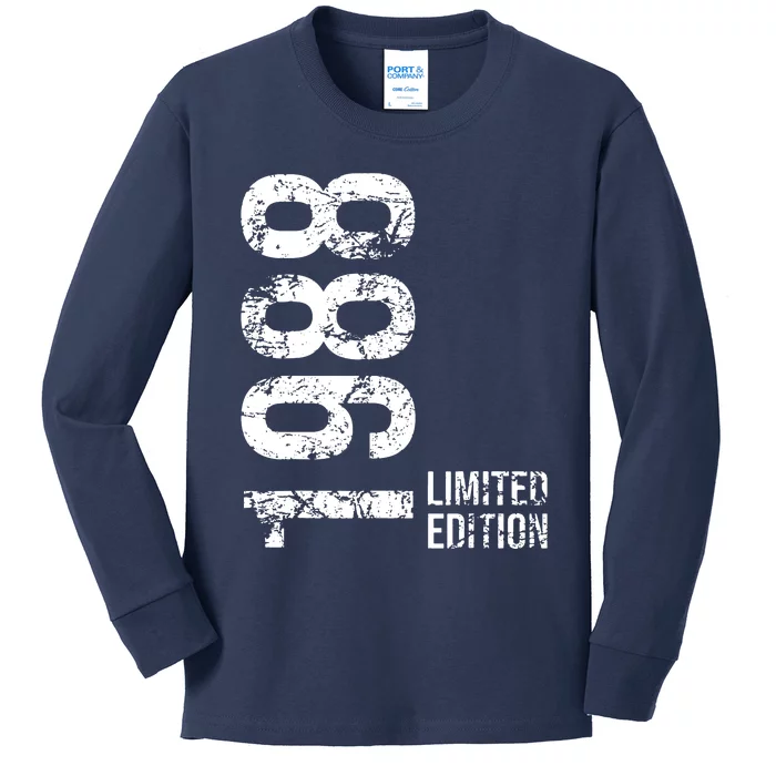 36th Birthday 36 Years Kids Long Sleeve Shirt