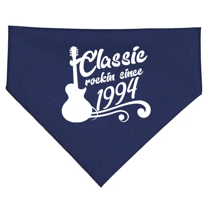 30th Birthday Classic Rockin Since 1994 USA-Made Doggie Bandana