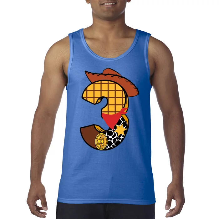 3rd Birthday Cowboy Tank Top