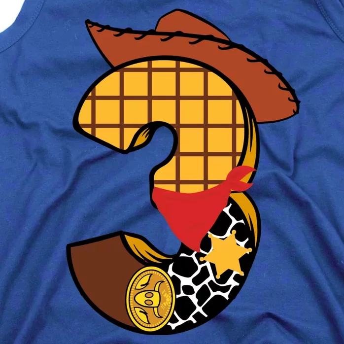 3rd Birthday Cowboy Tank Top