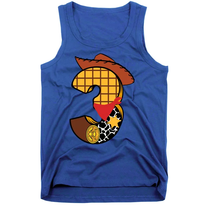 3rd Birthday Cowboy Tank Top