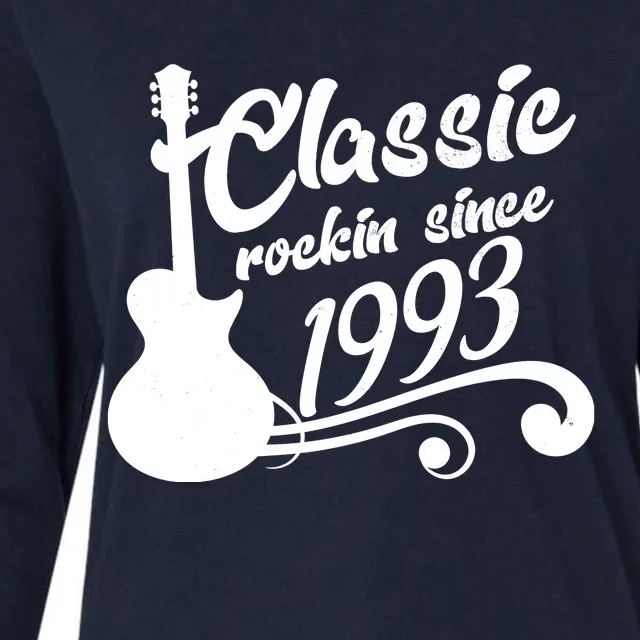 30th Birthday Classic Rockin Since 1993 Womens Cotton Relaxed Long Sleeve T-Shirt