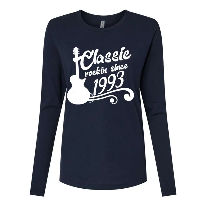 30th Birthday Classic Rockin Since 1993 Womens Cotton Relaxed Long Sleeve T-Shirt