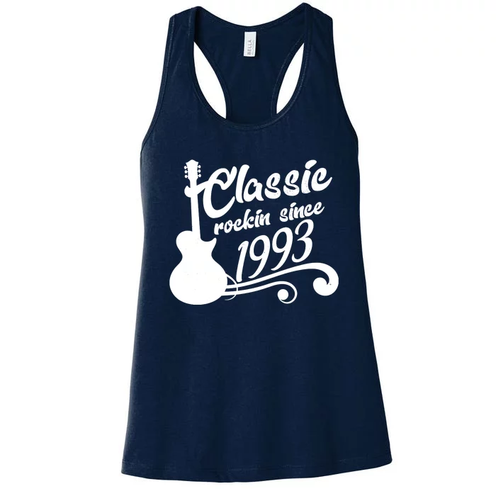 30th Birthday Classic Rockin Since 1993 Women's Racerback Tank