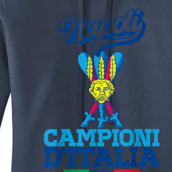 3 Bastoni Campioni DItalia Napoli Tifosi Napoletani 1926 Women's Pullover Hoodie