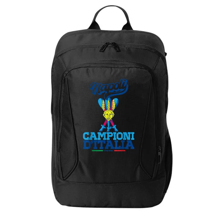 3 Bastoni Campioni DItalia Napoli Tifosi Napoletani 1926 City Backpack