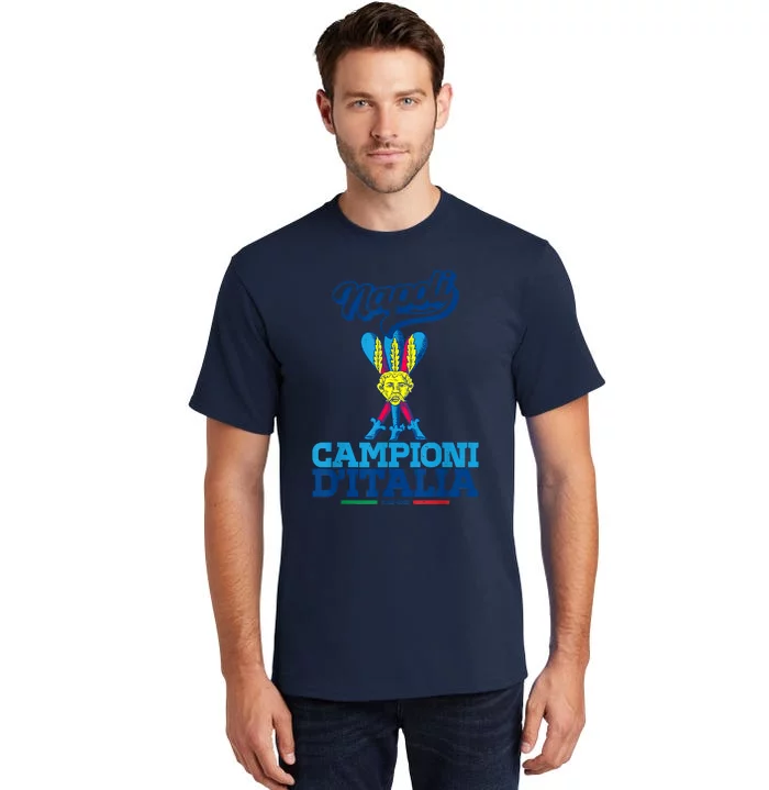 3 Bastoni Campioni DItalia Napoli Tifosi Napoletani 1926 Tall T-Shirt