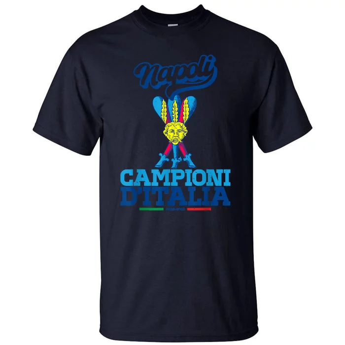 3 Bastoni Campioni DItalia Napoli Tifosi Napoletani 1926 Tall T-Shirt