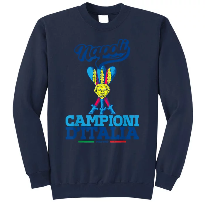 3 Bastoni Campioni DItalia Napoli Tifosi Napoletani 1926 Tall Sweatshirt