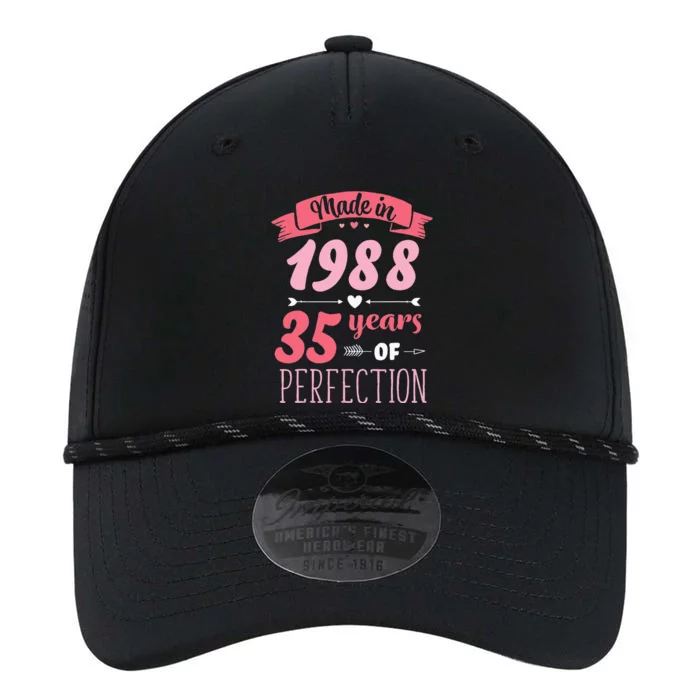 35 Birthday Decorations Women Female 35th BDay 1988 Birthday Performance The Dyno Cap