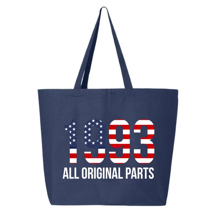 30th Birthday Design – 1993 Us America Flag Gift 25L Jumbo Tote