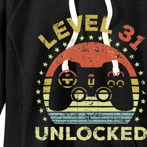 31st Birthday Gaming Level 31 Unlocked Women's Fleece Hoodie