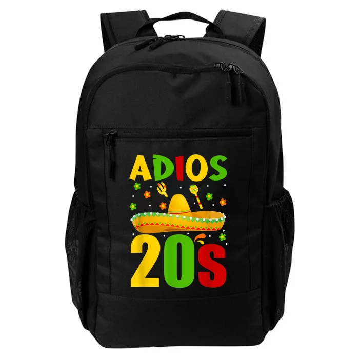 30th Birthday Mexican Party Cinco De Mayo Fiesta Adios 20s Daily Commute Backpack