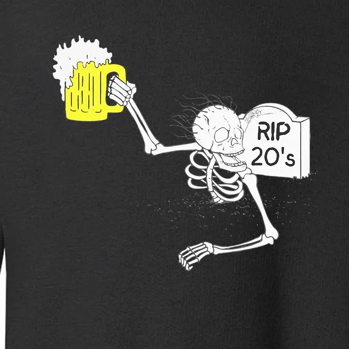 30th Birthday R.I.P. 20S Tombstone Toddler Sweatshirt