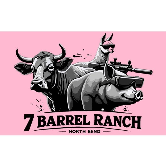 3 Barrel Ranch North Bend Bumper Sticker