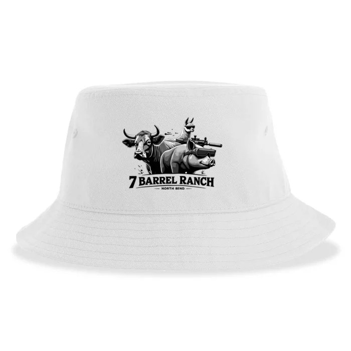 3 Barrel Ranch North Bend Sustainable Bucket Hat