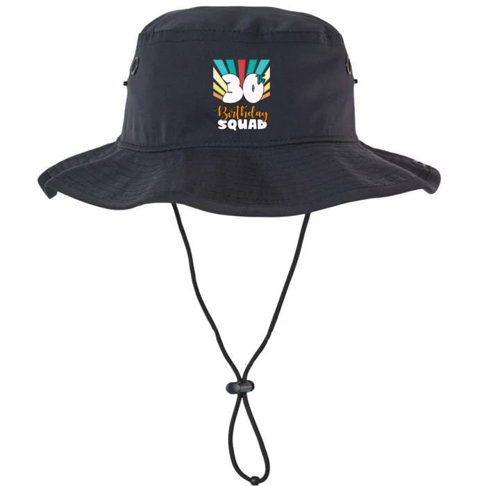 30th Birthday Squad 30 Years Old Legacy Cool Fit Booney Bucket Hat