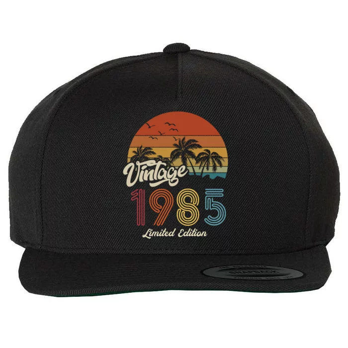 38th Birthday Vintage Limited Edition 1985 Wool Snapback Cap