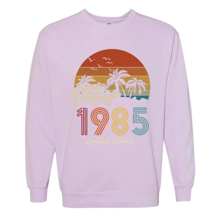 38th Birthday Vintage Limited Edition 1985 Garment-Dyed Sweatshirt