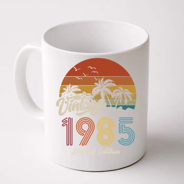 38th Birthday Vintage Limited Edition 1985 Front & Back Coffee Mug