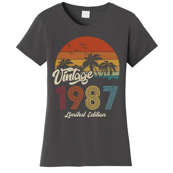 36th Birthday Vintage Limited Edition 1987 Women's T-Shirt