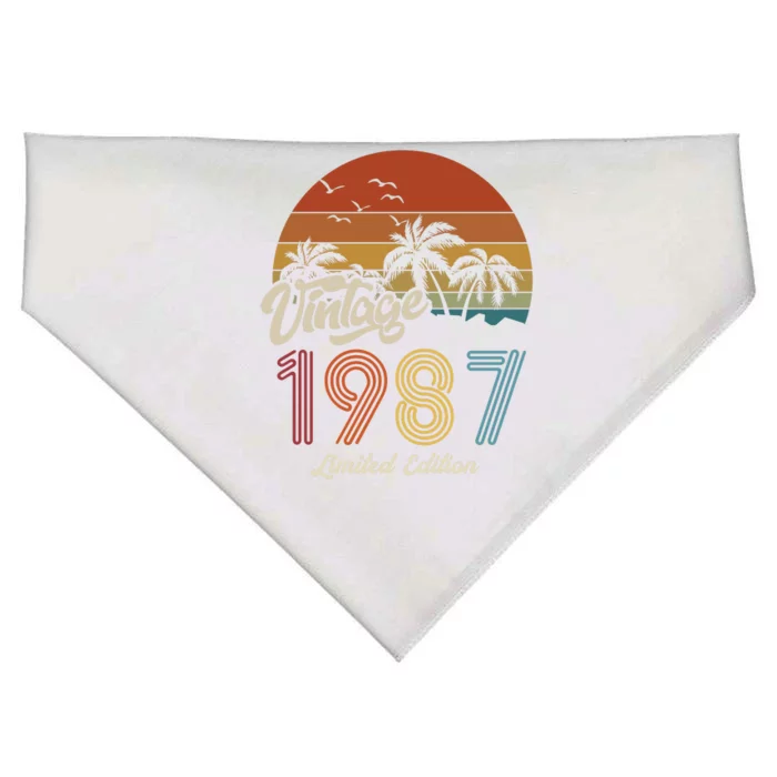 36th Birthday Vintage Limited Edition 1987 USA-Made Doggie Bandana