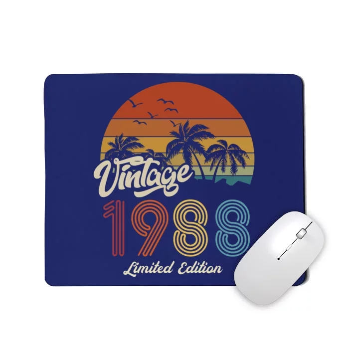 35th Birthday Vintage Limited Edition 1988 Mousepad