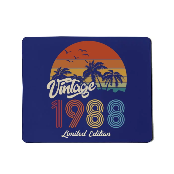 35th Birthday Vintage Limited Edition 1988 Mousepad