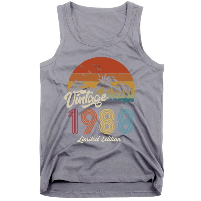 35th Birthday Vintage Limited Edition 1988 Tank Top