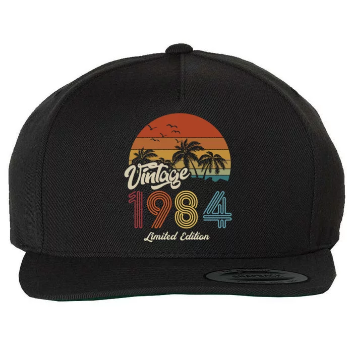 39th Birthday Vintage Limited Edition 1984 Wool Snapback Cap