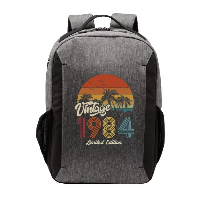 39th Birthday Vintage Limited Edition 1984 Vector Backpack